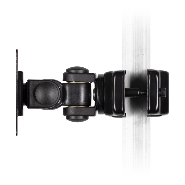 Taylors Com Clamp On 3 Axis Pole Mount Black