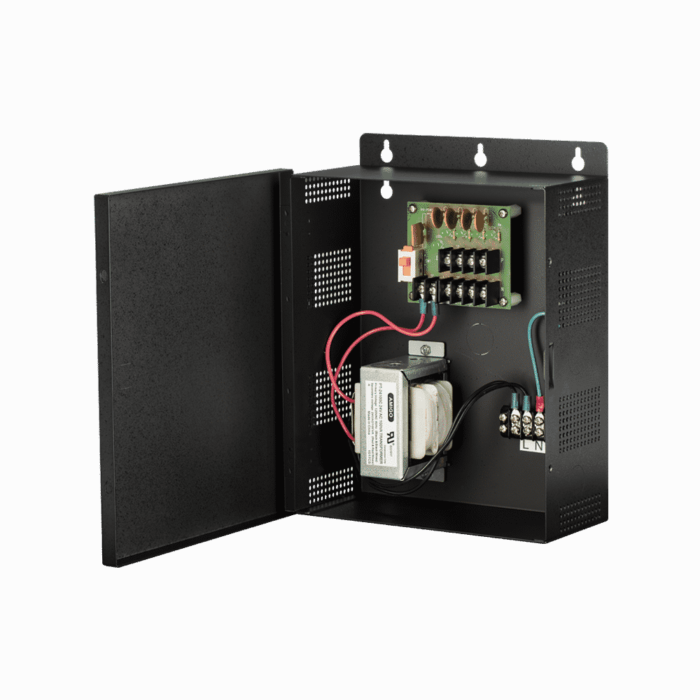 Taylors Com AC24V 4 Camera Power Supply Steel Enclosure