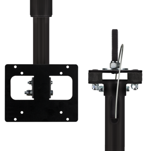 Taylors Com Telescoping Ceiling Mount Black