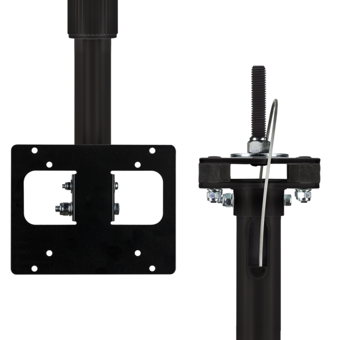 Taylors Com Telescoping Ceiling Mount Black